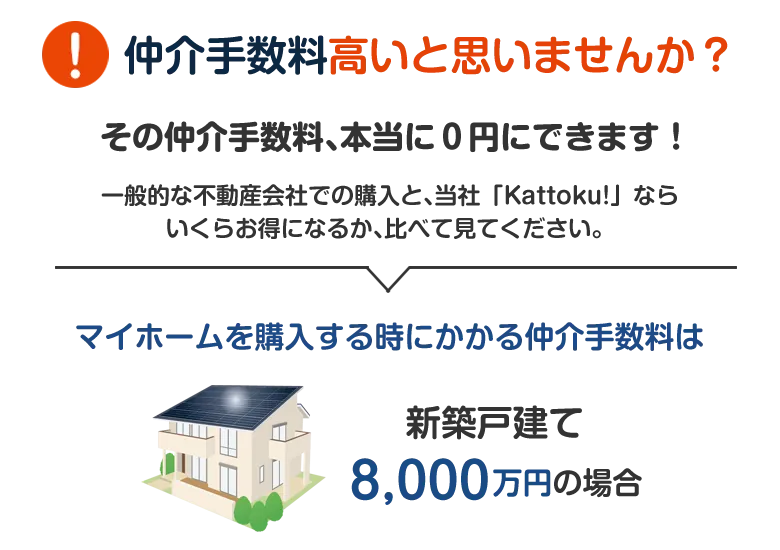 仲介手数料高いと思いませんか
